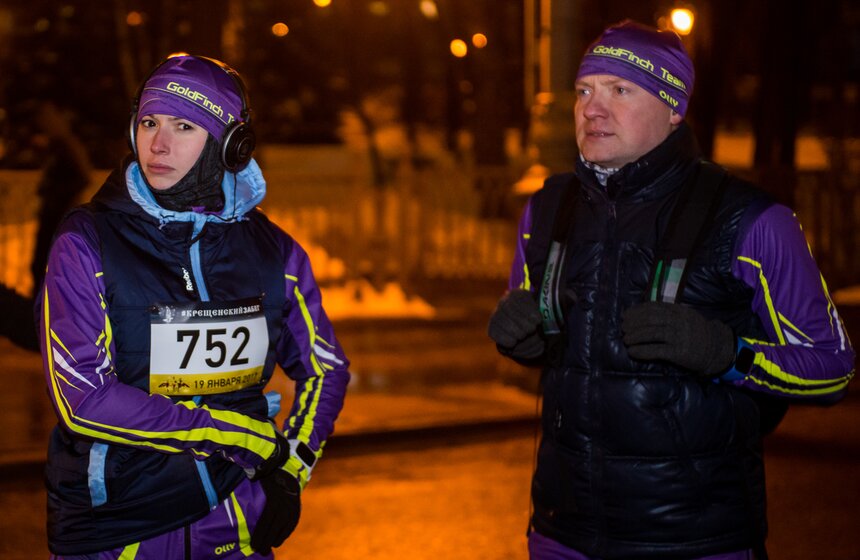 Крещенский забег. Фоторепортаж 5 фото