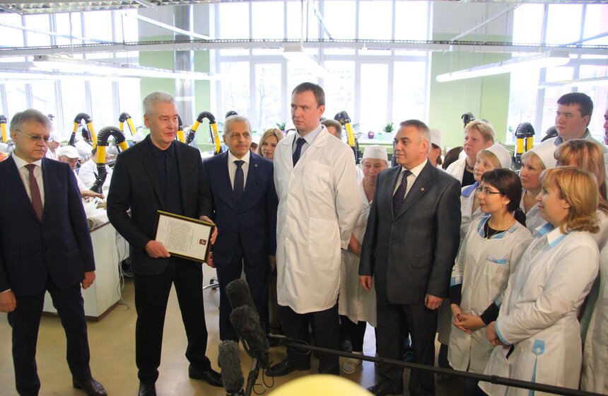 Собянин: завод "Авангард" получит налоговые льготы 20 фото