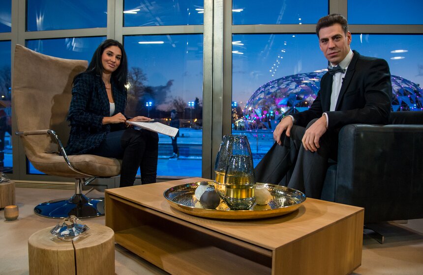 Студия "Москвы 24" в парке Горького встретила новых гостей 15 фото