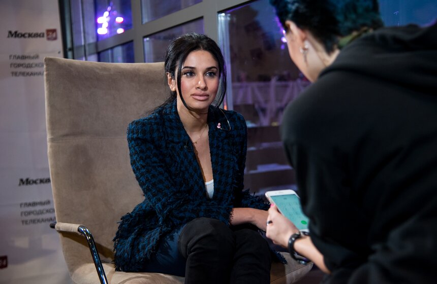 Студия "Москвы 24" в парке Горького встретила новых гостей 13 фото