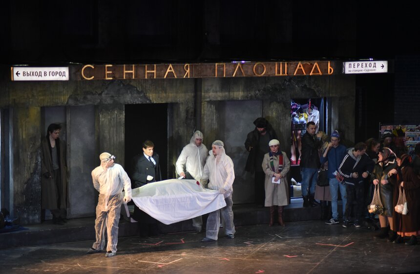 Мюзикл "Преступление и наказание". Фоторепортаж 35 фото