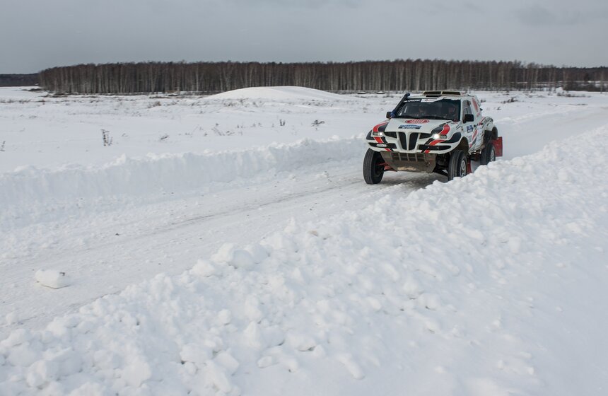 Первый этап Кубка России по ралли-рейдам – баха "Снежная Битва" 32 фото
