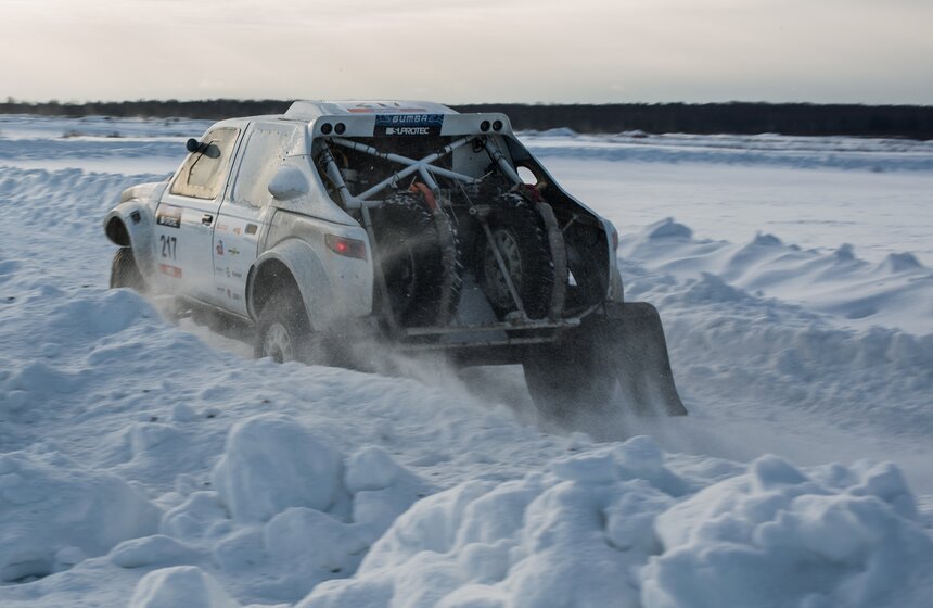 Первый этап Кубка России по ралли-рейдам – баха "Снежная Битва" 12 фото