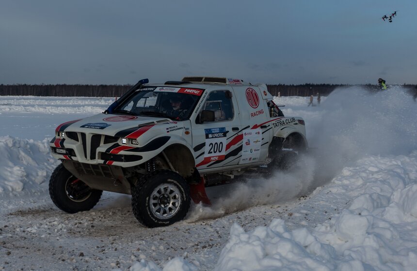 Первый этап Кубка России по ралли-рейдам – баха "Снежная Битва" 15 фото
