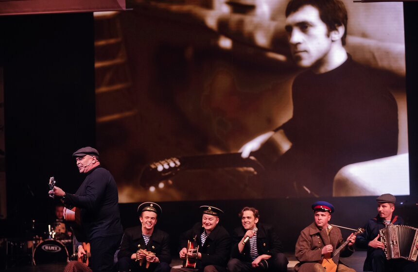 Музыкальный спектакль "Высоцкий. Рождение легенды" 28 фото