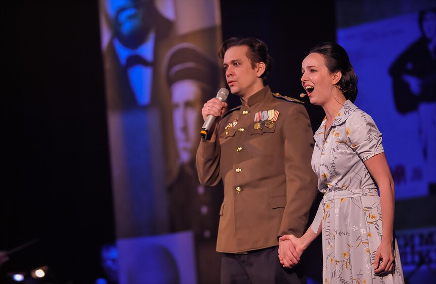 Музыкальный спектакль "Высоцкий. Рождение легенды" 22 фото