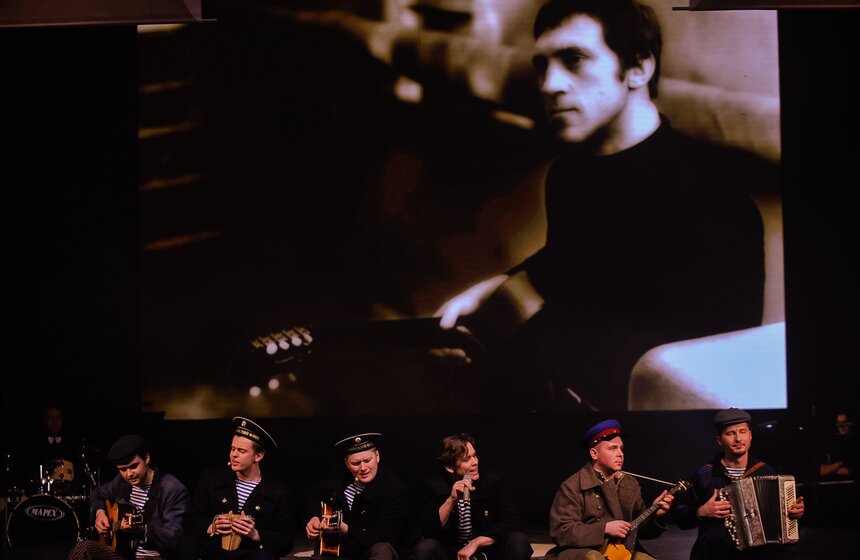 Музыкальный спектакль "Высоцкий. Рождение легенды" 26 фото