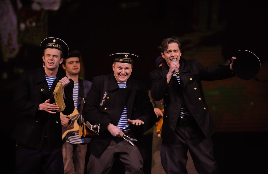 Музыкальный спектакль "Высоцкий. Рождение легенды" 25 фото