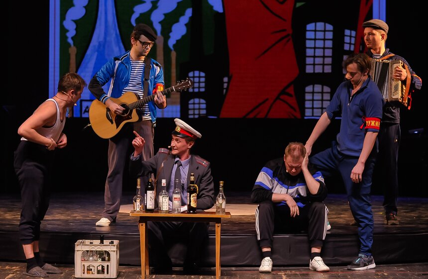 Музыкальный спектакль "Высоцкий. Рождение легенды" 37 фото