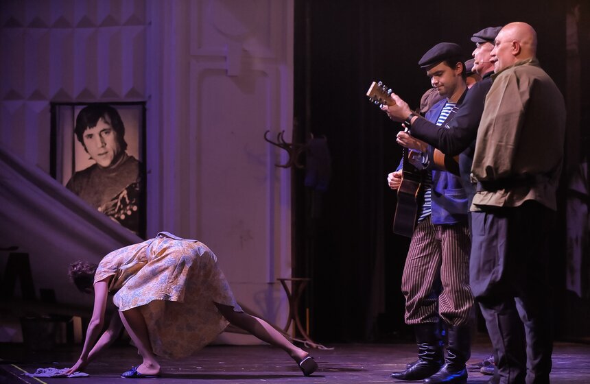 Музыкальный спектакль "Высоцкий. Рождение легенды" 10 фото