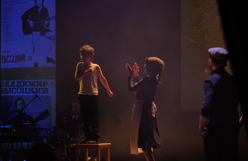 Музыкальный спектакль "Высоцкий. Рождение легенды" 17 фото