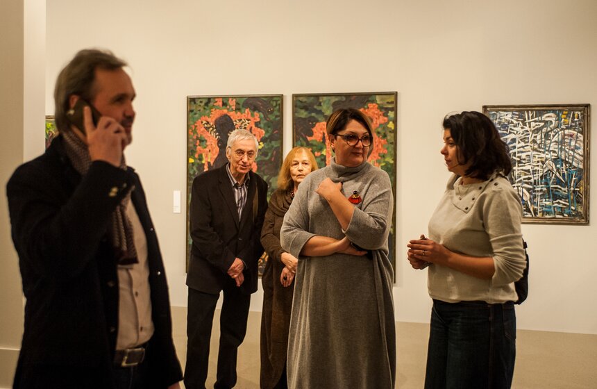 Выставка "Нателла Тоидзе. Скульптура цвета" 21 фото