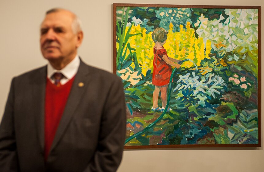 Выставка "Нателла Тоидзе. Скульптура цвета" 22 фото