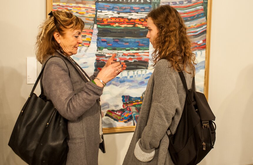 Выставка "Нателла Тоидзе. Скульптура цвета" 25 фото