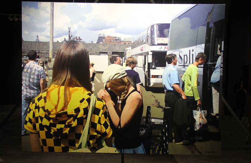 Выставка Семена Файбисовича "Москва моя" 15 фото