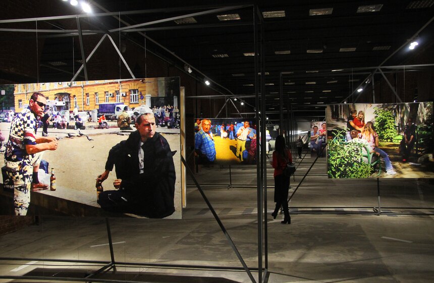 Выставка Семена Файбисовича "Москва моя" 14 фото