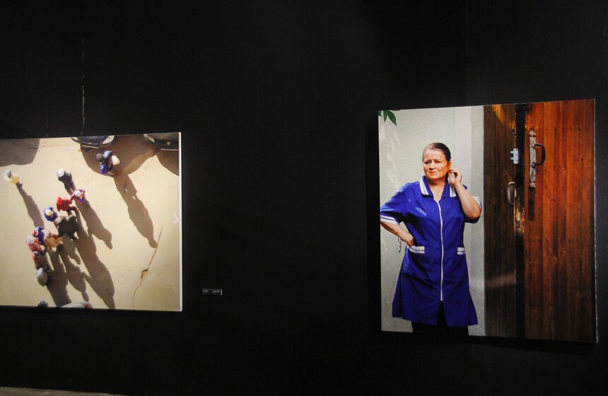 Выставка Семена Файбисовича "Москва моя" 6 фото