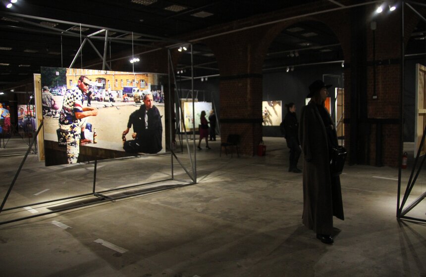 Выставка Семена Файбисовича "Москва моя" 17 фото