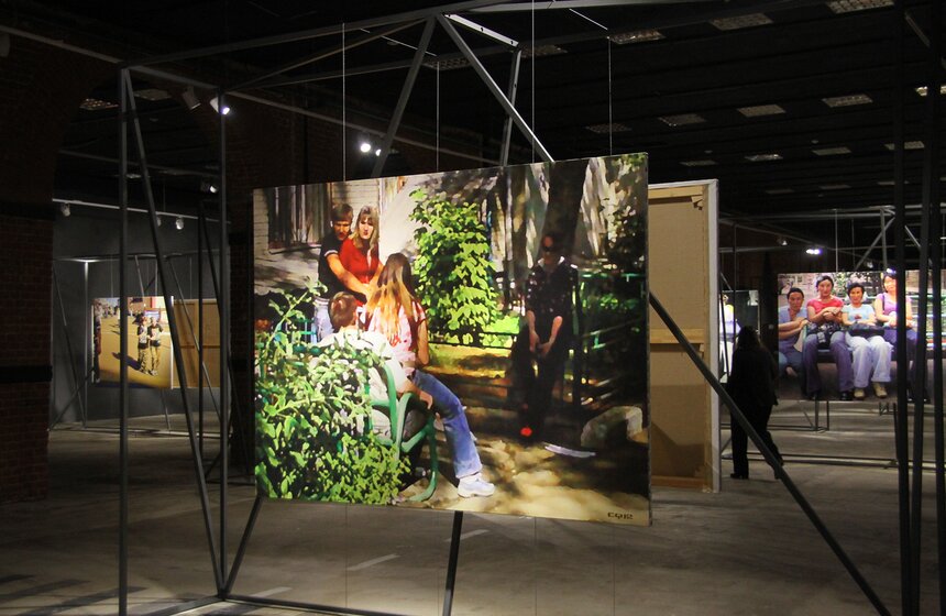 Выставка Семена Файбисовича "Москва моя" 5 фото