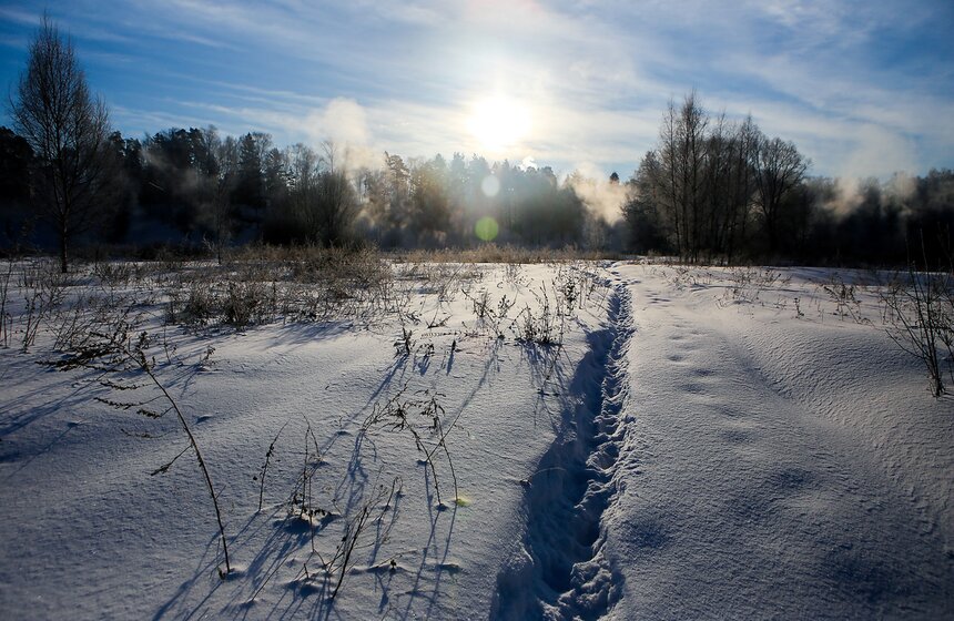 Неповторимые зимние пейзажи. Фоторепортаж 20 фото