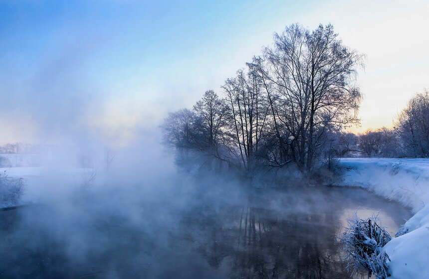Неповторимые зимние пейзажи. Фоторепортаж 4 фото