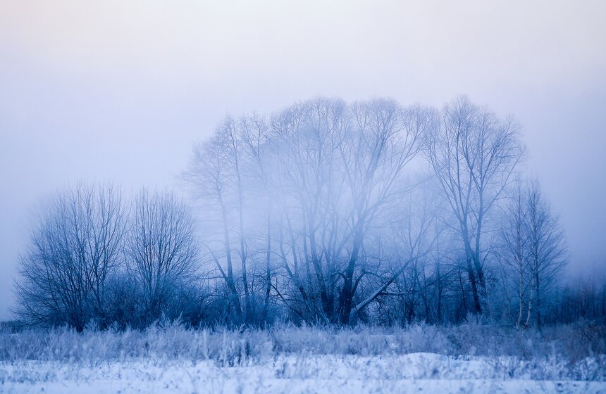 Неповторимые зимние пейзажи. Фоторепортаж 7 фото