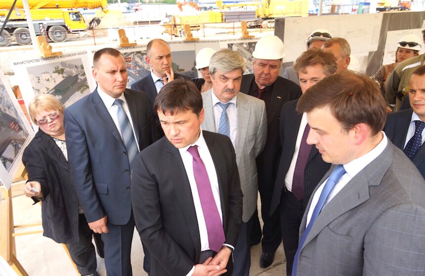 Врио губернатора МО Андрей Воробьев посетил станцию "Котельники" 7 фото