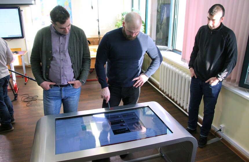 Сергей Собянин посетил московскую школу №627 7 фото