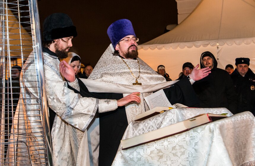 Крещенские купания в столице 2 фото