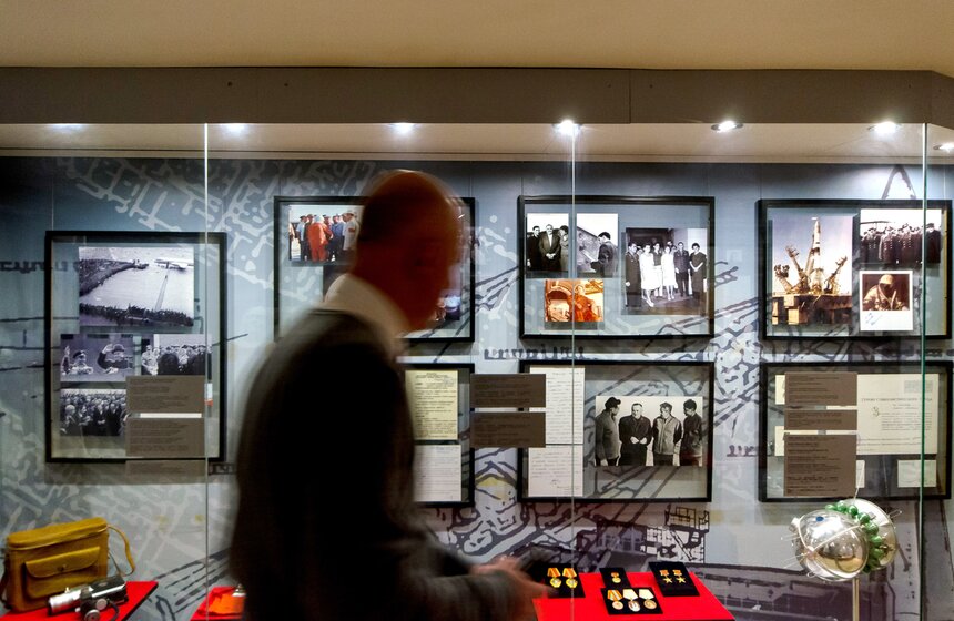 Открытие выставки в доме-музее Сергея Королева 3 фото