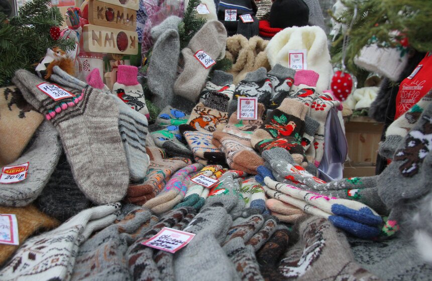 Новогоднее настроение на бульварах столицы 15 фото