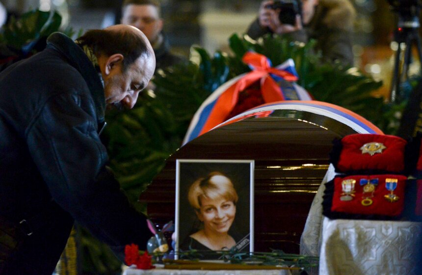 Церемония прощания с Елизаветой Глинкой 21 фото