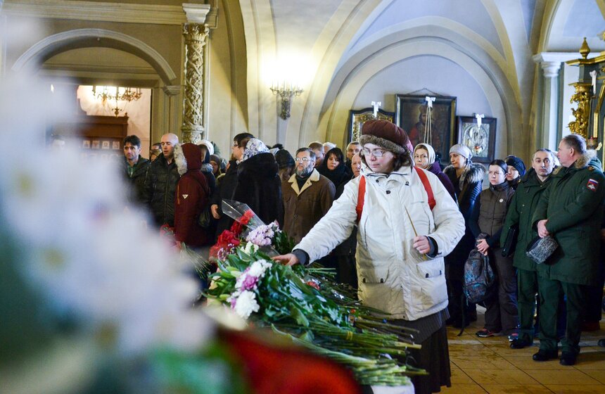 Церемония прощания с Елизаветой Глинкой 24 фото