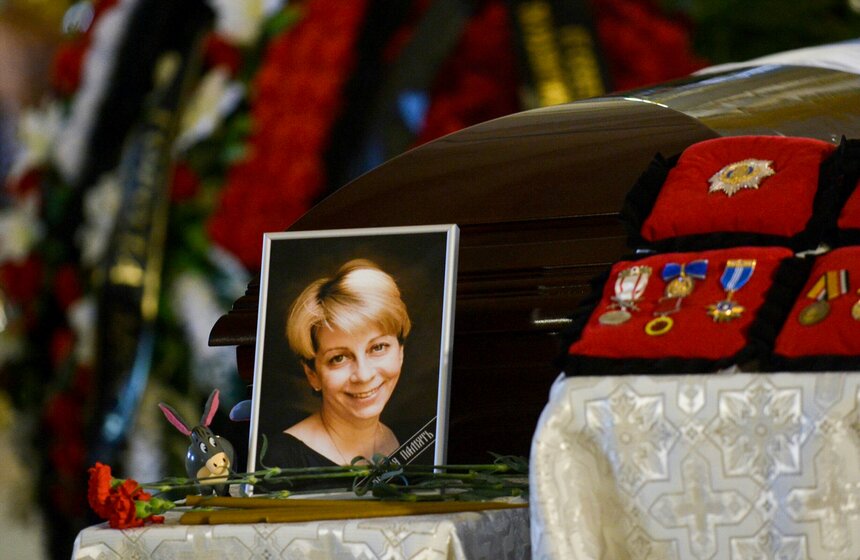 Церемония прощания с Елизаветой Глинкой 11 фото