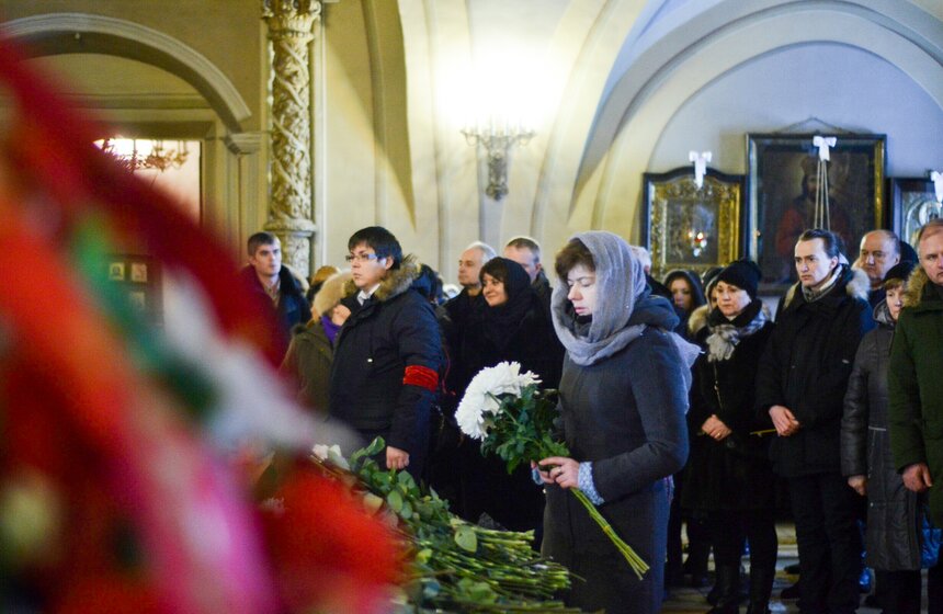 Церемония прощания с Елизаветой Глинкой 4 фото