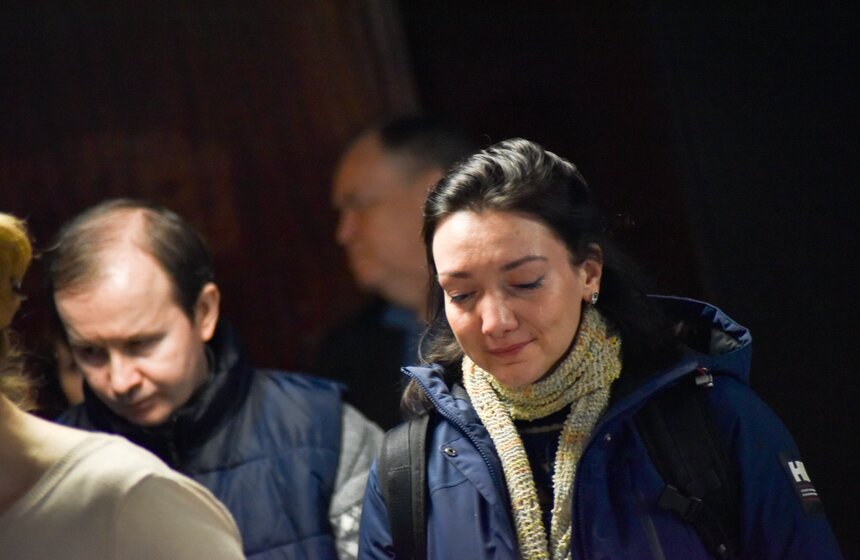 Панихида по погибшим журналистам в катастрофе Ту-154 29 фото