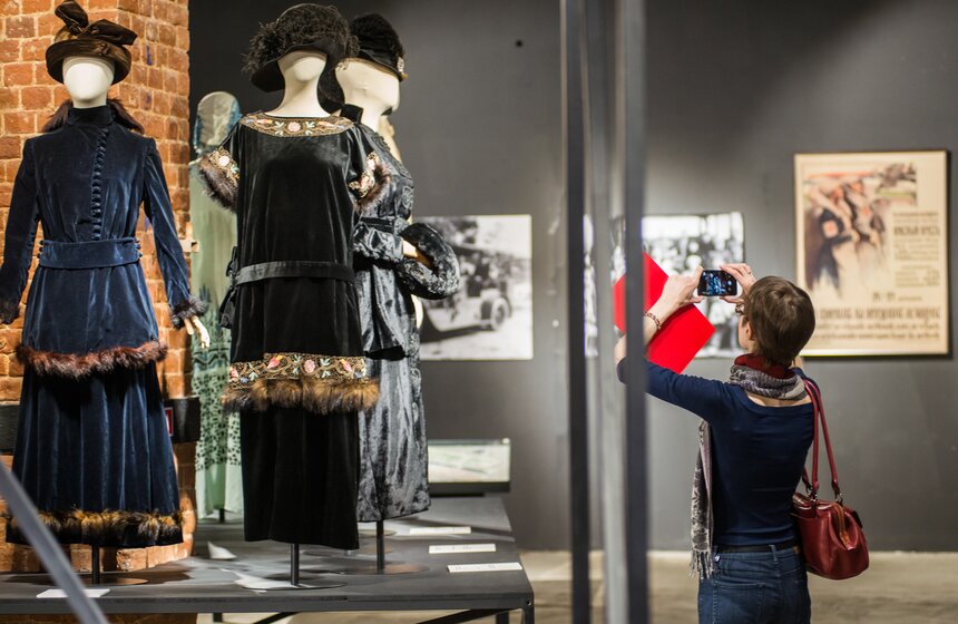 Открытие выставки "Москва. Мода и Революция" в Музее Москвы 19 фото