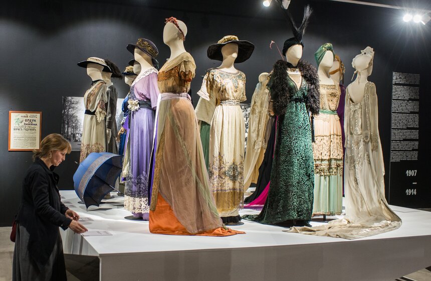 Открытие выставки "Москва. Мода и Революция" в Музее Москвы 12 фото