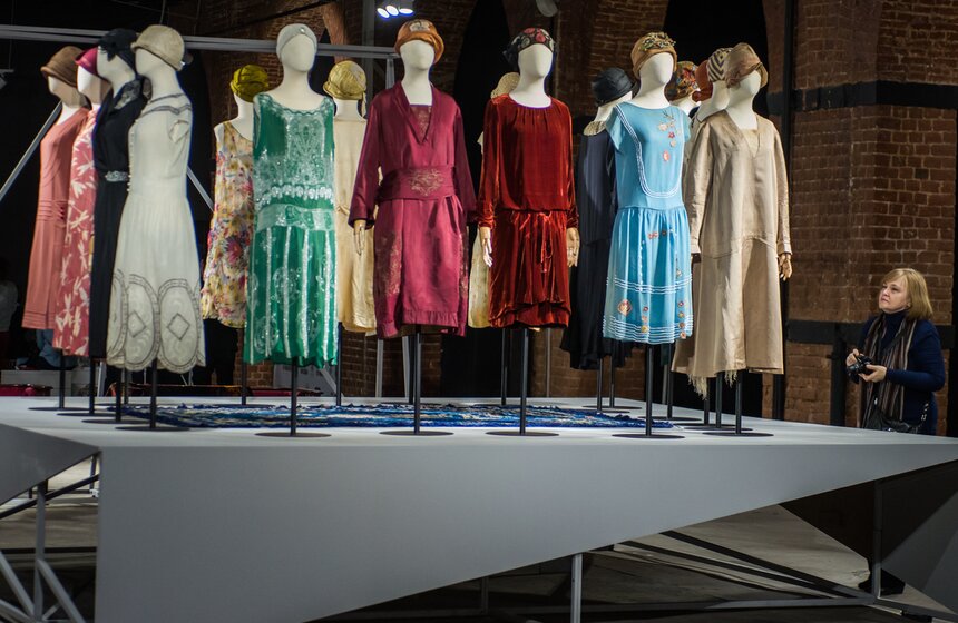 Открытие выставки "Москва. Мода и Революция" в Музее Москвы 4 фото