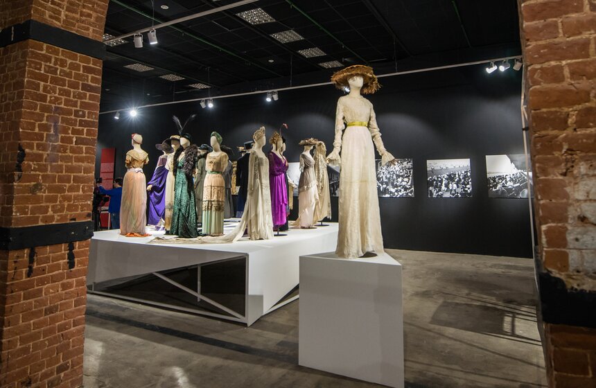 Открытие выставки "Москва. Мода и Революция" в Музее Москвы 7 фото