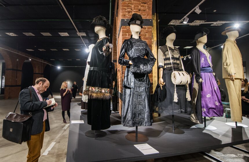 Открытие выставки "Москва. Мода и Революция" в Музее Москвы 10 фото