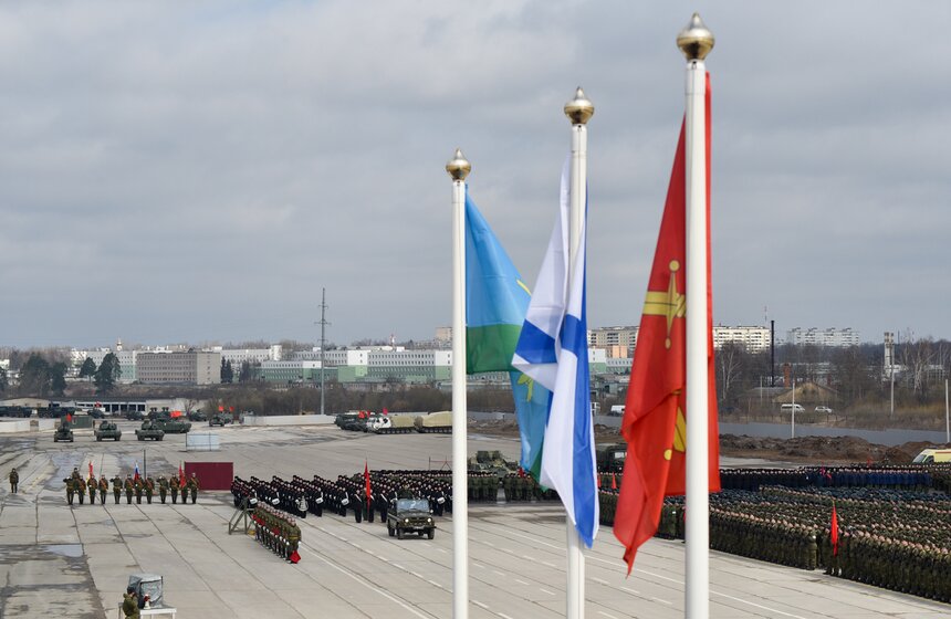 Репетиция парада Победы в Алабине 1 фото