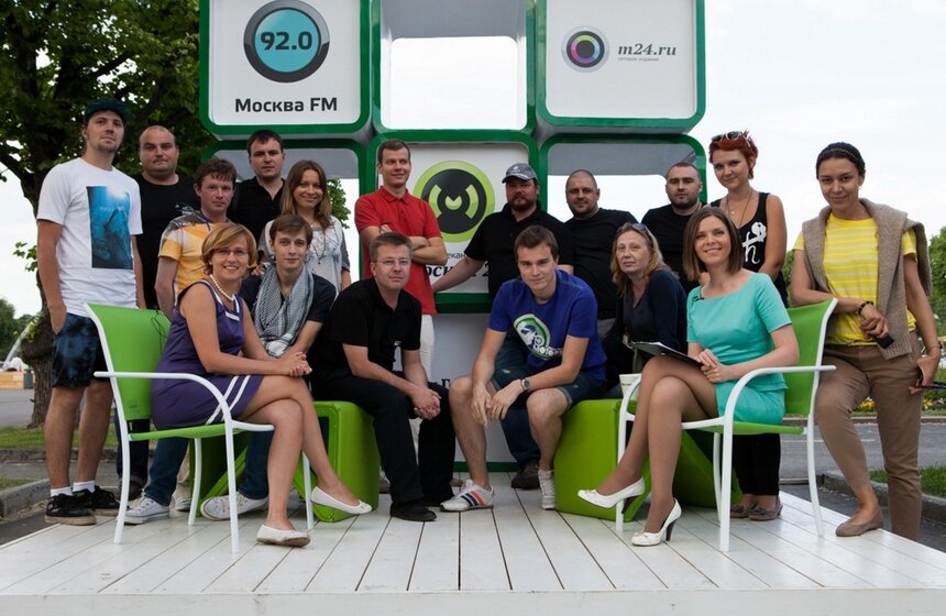 В летней студии телеканала "Москва 24" - директор Парка Горького 9 фото