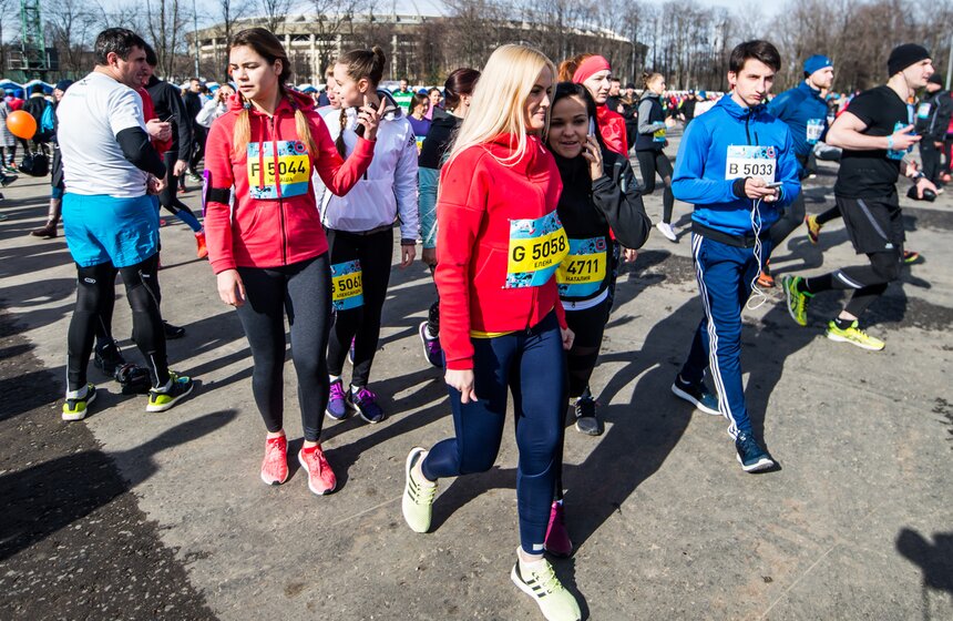 Массовый забег "Апрель" прошел в столице 9 апреля 3 фото