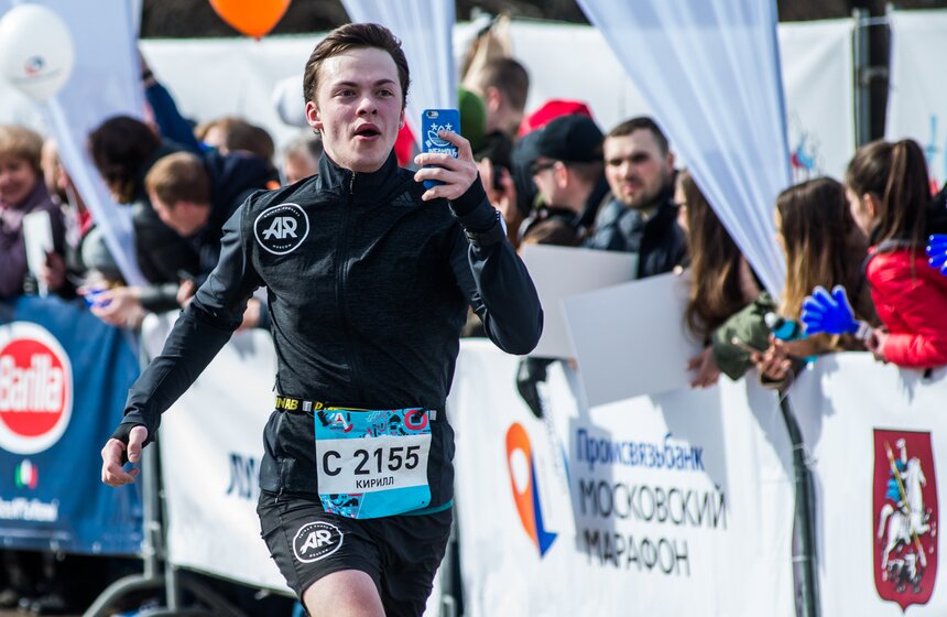 Массовый забег "Апрель" прошел в столице 9 апреля 14 фото