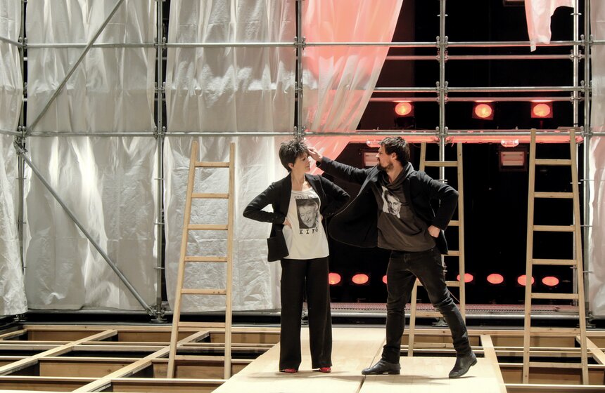 Додин представил "Гамлета" на фестивале "Золотая Маска" 29 фото