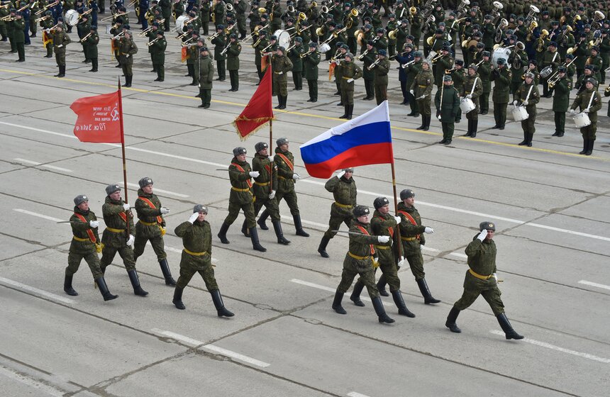 Репетиция парада Победы в Алабине 18 фото