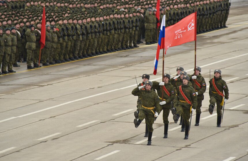 Репетиция парада Победы в Алабине 4 фото