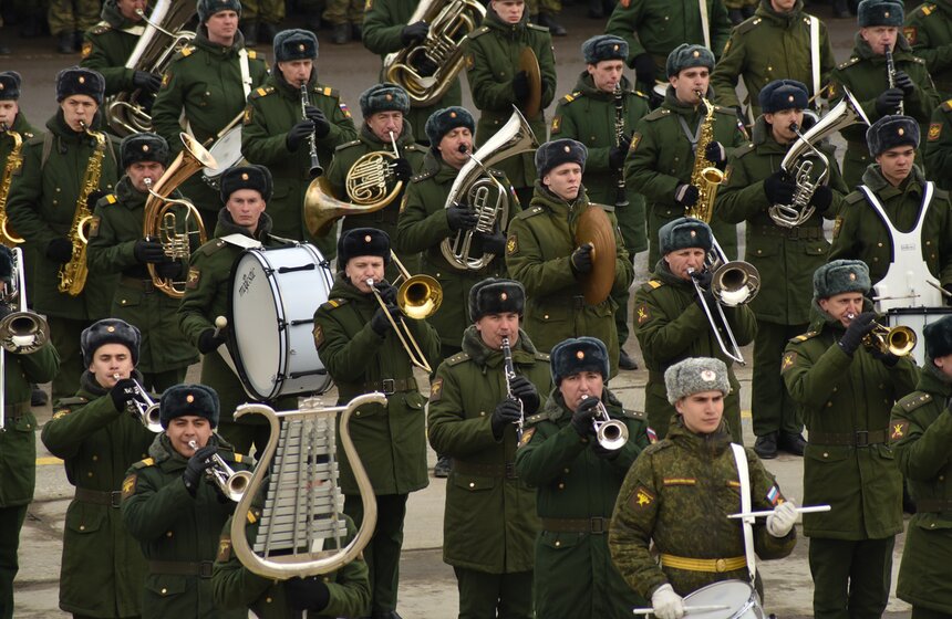Репетиция парада Победы в Алабине 5 фото