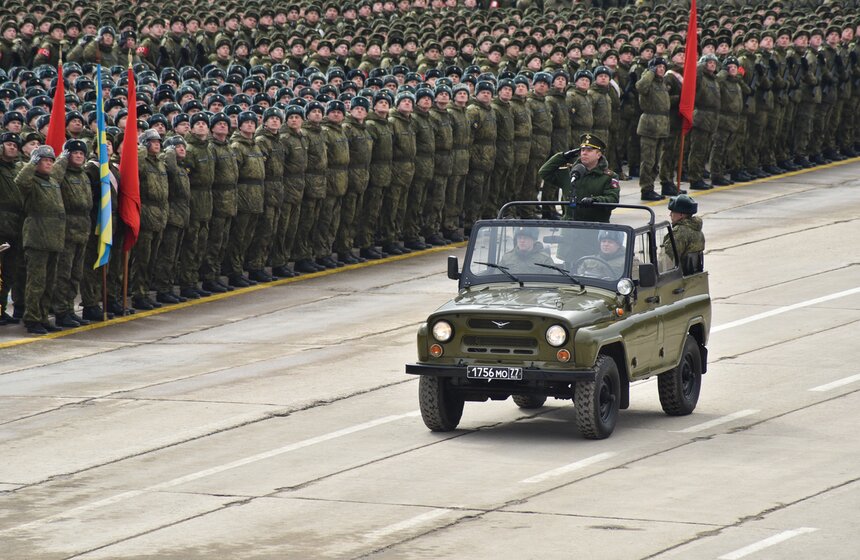 Репетиция парада Победы в Алабине 7 фото